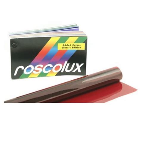 Rosco Roscolux 26 Light Red 20in X 24in Sheet Rosco Roscolux Sheet