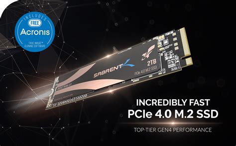 Discos duros sólidos Sabrent 2TB Rocket Nvme PCIe 4 0 M 2 2280 SSD