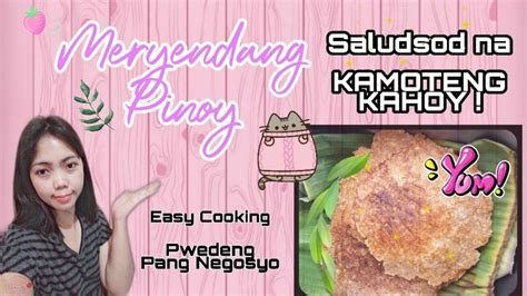 Kamoteng Kahoy Recipe Saludsod Na Kamoteng Kahoy Youtube