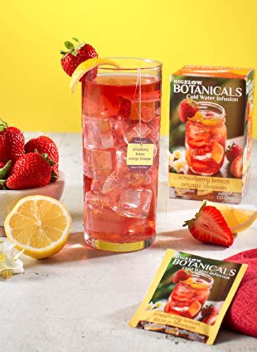 Bigelow Botanicals Cold Water Infusion Strawberry Lemon Orange Blossom