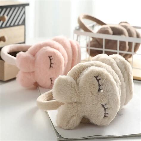 Hot Cute Winter Warm Earmuff For Girls Unisex Plush Warm Rabbit Earcap