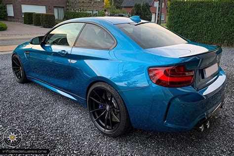 Bmw M F Long Beach Blue Edelweiss Lt Wheel Front