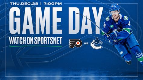 Game Notes: Canucks vs. Flyers | Vancouver Canucks