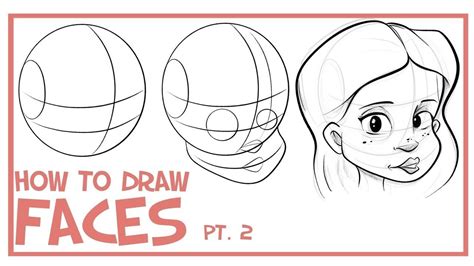 Cartooning 101 How To Draw Faces And Heads Pt 2 Face Drawing Cartoon