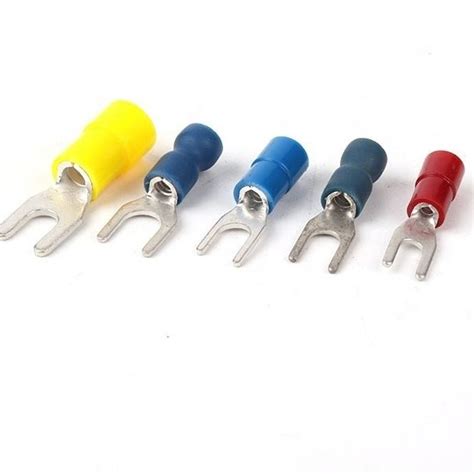 Plating Tin Insulated Spade Fork Cable Lug Terminal Connector Oem