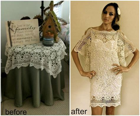 table cloth turned flapper flutter sleeve dress | Summer dresses diy ...