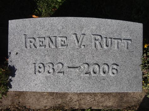 Irene Vilma Kish Rutt Find A Grave Memorial