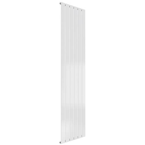 Reina Flat White Single Panel Vertical Radiator Mm High X Mm Wide