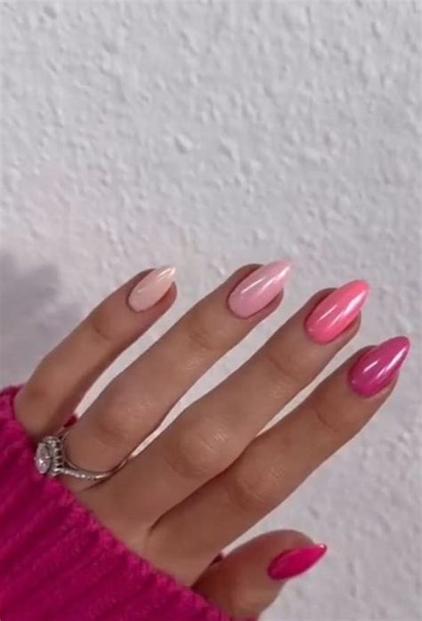 Shine Bright This Summer With Our Collection Of Pink Chrome Nails For