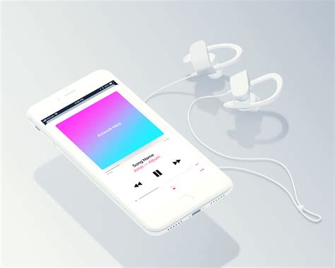 Free Spotify And Apple Music Mockup Behance