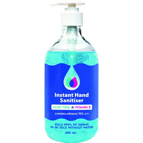 Visionchart Hand Sanitiser Gel 70 Ethanol 500ml