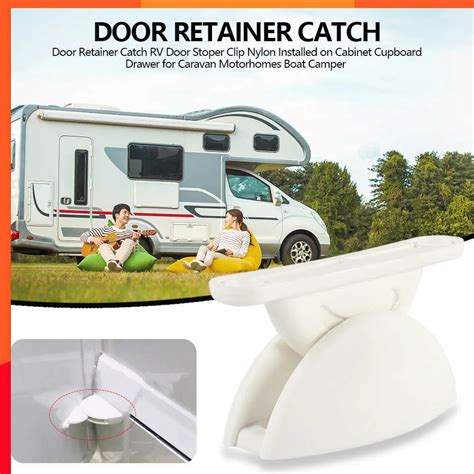 Door Retainer Catch 2024 Rv Door Stopper Clip Nylon Cabinet Cupboard Drawer Latch For Camper