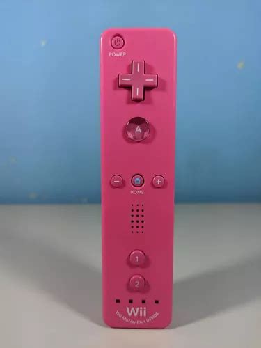 Controle Wii Remote Motion Plus Nintendo Wii Rosa Leia MercadoLivre