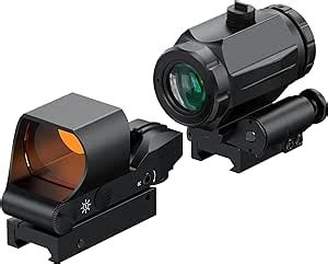 Feyachi Rs Red Dot Visier Zielfernrohr Mit M X Scope Magnifier