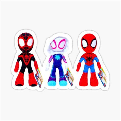 Spidey And His Amazing Friends Stickers For Sale In 2024 Spiderman