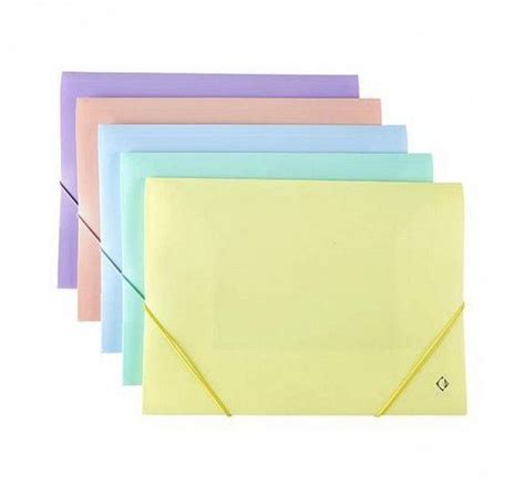 CARPETA 3 SOLAPAS OFICIO PVC PASTEL THE PEL NARANJA