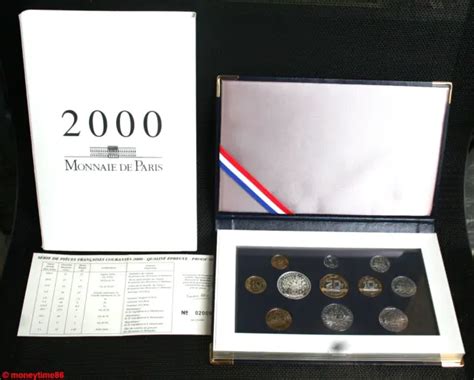 France Coffret Monnaie De Paris Belle Epreuve Be Proof En Tr S