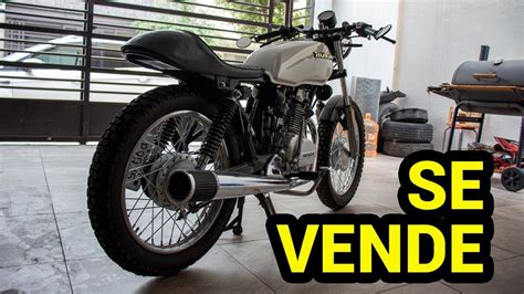 VENDIDA Proyecto Honda Tool Cafe Racer Finalizado YouTube