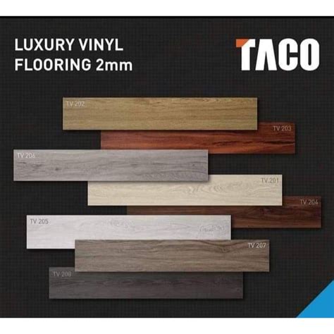 Jual Vinyl Flooring Taco 2mm Indonesiashopee Indonesia