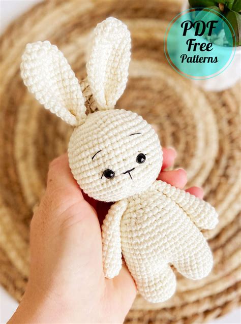 Beginner Bunny Elio Crochet PDF Free Pattern Amigurumiday