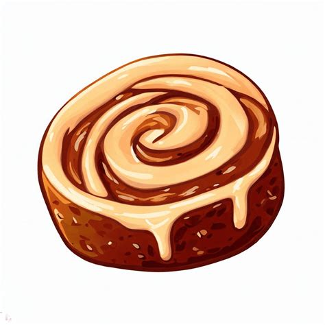 Cinnamon Roll Clipart Free ClipartWorld