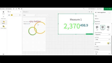 Key Metrics Unleashed Exploring Kpi Charts In Qlik Sense Youtube