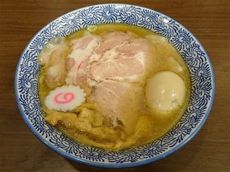 『特製塩中華そば（1070円）＋炙りチャーシュー丼』中華そば ふうみどうのレビュー ラーメンデータベース