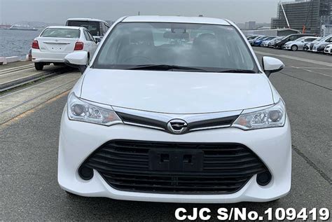 2017 Toyota Corolla Axio White For Sale Stock No 109419 Japanese