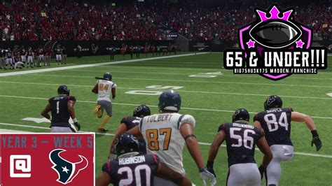 Madden 23 65 Relocation Franchise Y3w5 Houston Texans We