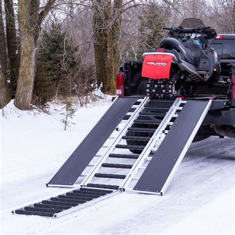 Black Ice 94 X 54 Snowmobile Loading Ramp With Center Extension And