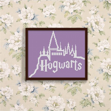 Bogo Sale Cross Stitch Pattern Hogwarts Castle Harry Etsy