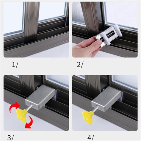 X Trava De Seguran A De Janela Limitador Deslizante Rolha
