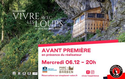 Projection en avant première du film Vivre avec les loups Parc