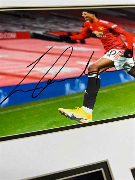 Authentically Signed Marcus Rashford Autograph – Manchester United ...