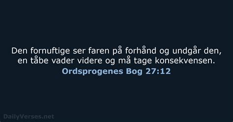 April Dagens Bibelvers Ordsprogenes Bog