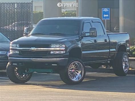 2001 Chevrolet Silverado 1500 Hd With 22x12 40 American Force Flex Ss