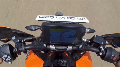 2017 Ktm Duke 390 Topspeed Youtube