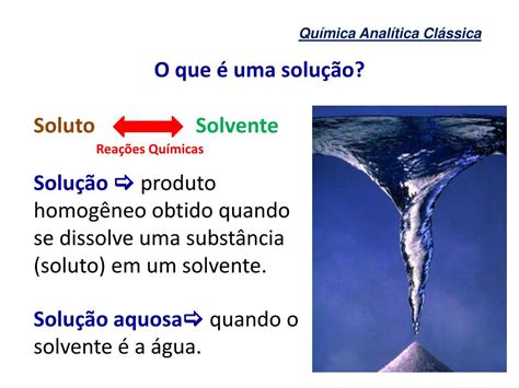 PPT Soluções aquosas de substâncias inorgânicas PowerPoint