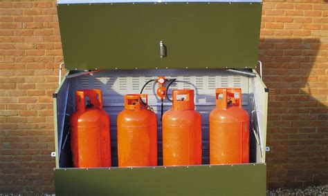 Gas Bottle Storage Housing Units For 19 47kg LPG Cylinders