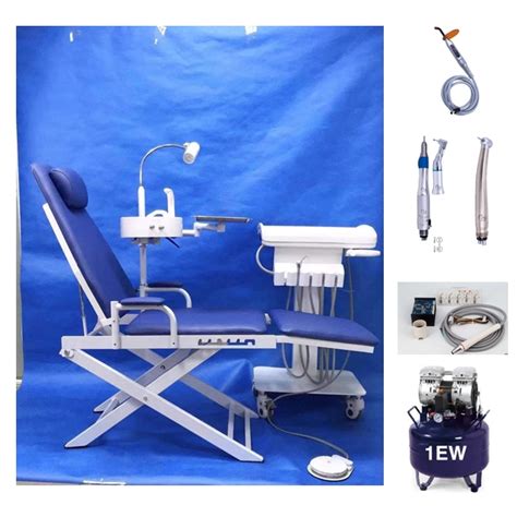 Portable Dental Chair Unit With Mobile Cart And Compressor Buy