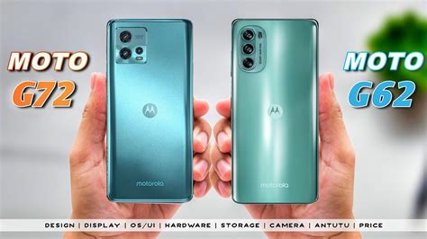 Motorola Moto G72 Vs Motorola Moto G62 Full Comparison YouTube