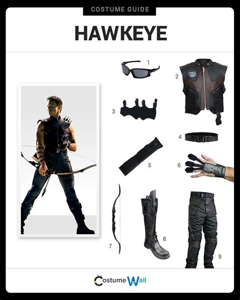 Dress Like Hawkeye Costume | Halloween and Cosplay Guides