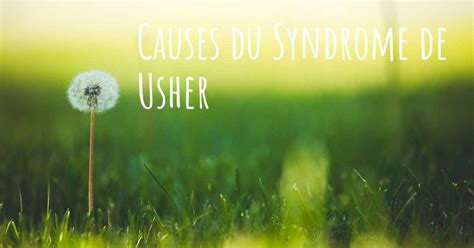 Quelles Sont Les Causes Du Syndrome De Usher