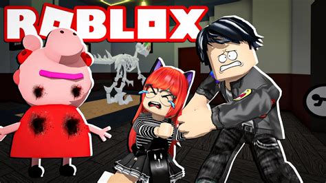 Escapamos De La Cerda Malvada En El Nuevo Mapa De Piggy Roblox Youtube