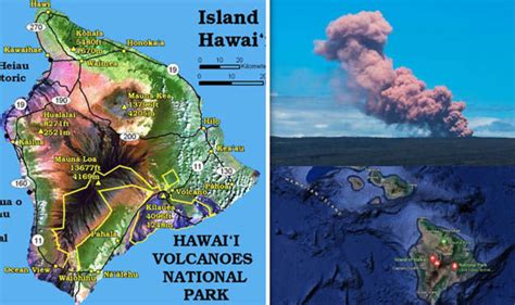 Hawaii Volcano Eruption 2022 Map - California Adventure Map 2022