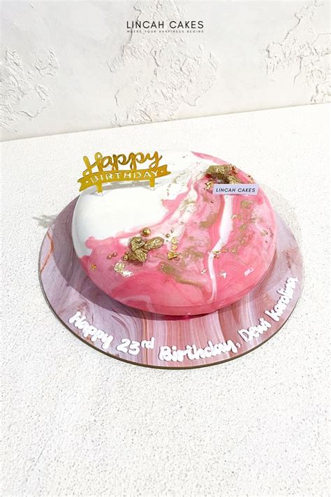 Mirror Glaze Cake Entremet Cake Birthday Cake Jakarta Tangerang