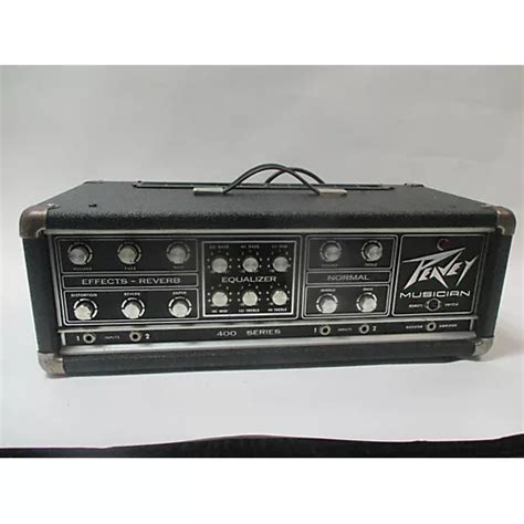 Vintage Peavey 1970s Series 400 Tube Guitar Amp Head Musicians Friend