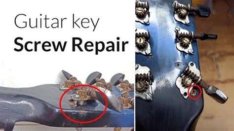 How To Tighten Tuning Pegs On Acoustic Guitar Repair Guitar Tuning