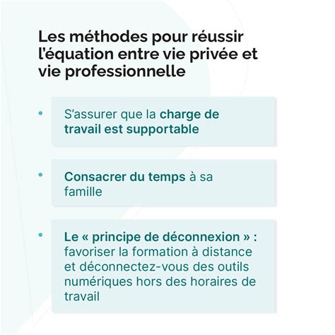 Comment Concilier Vie De Famille Et Professionnelle Et La Formation