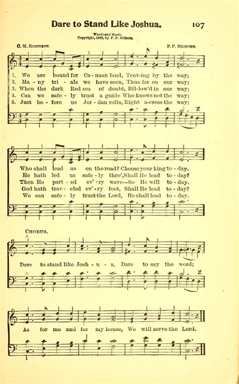 International Gospel Hymns And Songs 107 We Are Bound For Canaan Land